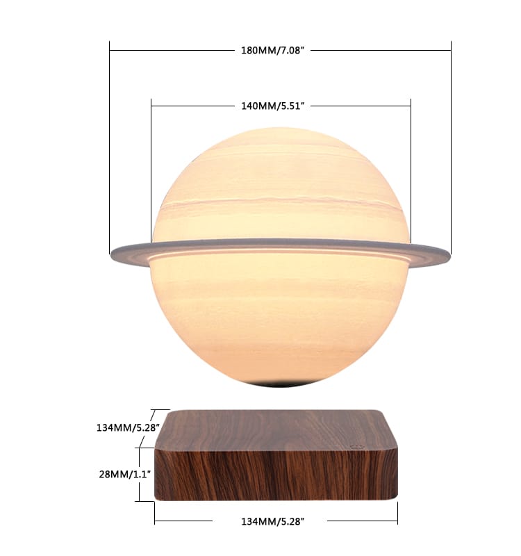 Magnetic Levitating 3D Planet Lamp – Luxury Floating LED Light for Home & Gifts